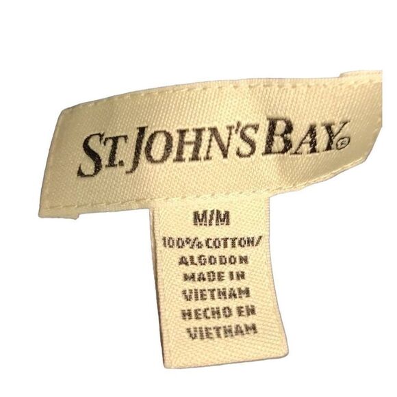 NWOT St Johns Bay Men Flannel Shirt  Medium Winter Button-Up Pocket Casual Plaid - Picture 4 of 4